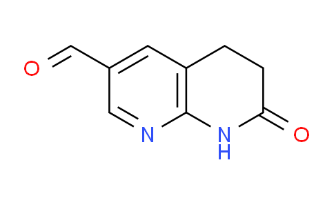 CAS No. 443956-57-8, 7-Oxo-5,6,7,8-tetrahydro-1,8-naphthyridine-3-carbaldehyde