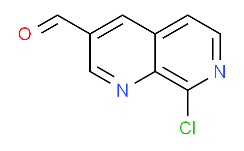 CAS No. 1956389-95-9, 8-Chloro-1,7-naphthyridine-3-carbaldehyde