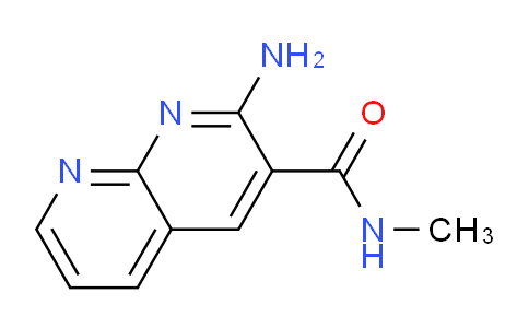 CAS No. 60467-56-3, 2-Amino-N-methyl-1,8-naphthyridine-3-carboxamide