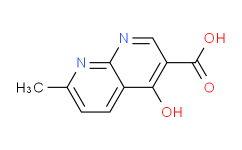 CAS No. 13250-97-0, 4-Hydroxy-7-methyl-1,8-naphthyridine-3-carboxylic acid