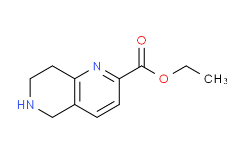 CAS No. 1256795-17-1, Ethyl 5,6,7,8-tetrahydro-1,6-naphthyridine-2-carboxylate