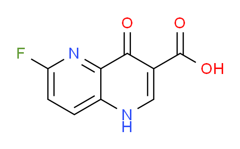 CAS No. 1352395-75-5, 6-Fluoro-4-oxo-1,4-dihydro-1,5-naphthyridine-3-carboxylic acid