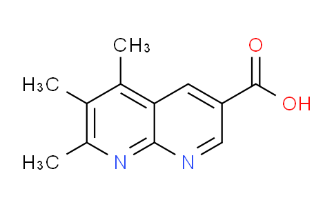 CAS No. 1555952-02-7, 5,6,7-Trimethyl-1,8-naphthyridine-3-carboxylic acid