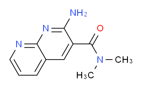 CAS No. 60493-37-0, 2-Amino-N,N-dimethyl-1,8-naphthyridine-3-carboxamide
