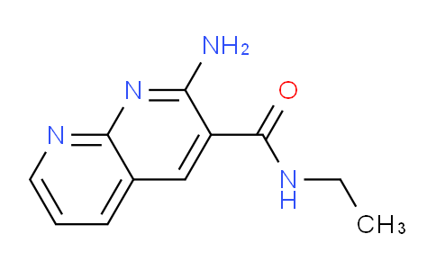 CAS No. 60467-57-4, 2-Amino-N-ethyl-1,8-naphthyridine-3-carboxamide