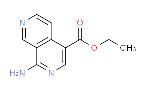 CAS No. 1609558-86-2, Ethyl 1-amino-2,7-naphthyridine-4-carboxylate