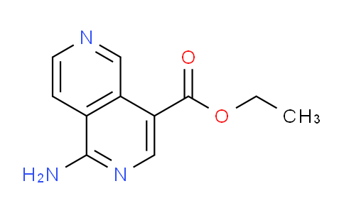 CAS No. 1609558-88-4, Ethyl 1-amino-2,6-naphthyridine-4-carboxylate