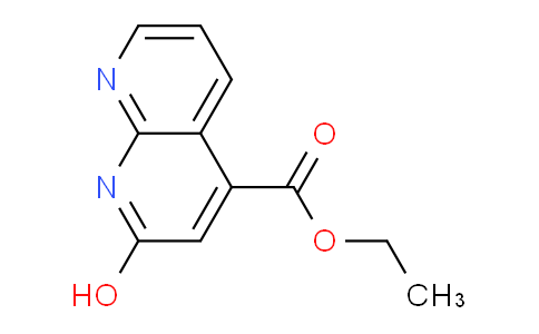 CAS No. 1822856-18-7, Ethyl 2-hydroxy-1,8-naphthyridine-4-carboxylate