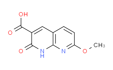 CAS No. 1386448-01-6, 7-Methoxy-2-oxo-1,2-dihydro-1,8-naphthyridine-3-carboxylic acid