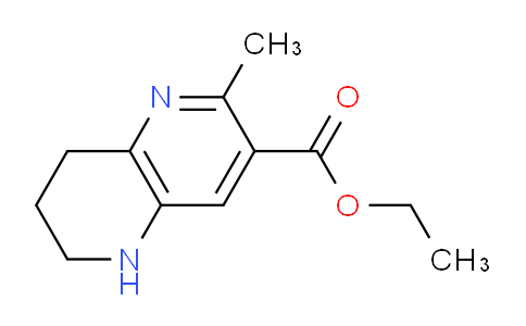 CAS No. 791856-71-8, Ethyl 2-methyl-5,6,7,8-tetrahydro-1,5-naphthyridine-3-carboxylate