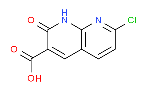 CAS No. 1398503-91-7, 7-Chloro-2-oxo-1,2-dihydro-1,8-naphthyridine-3-carboxylic acid