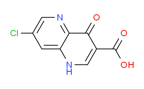 CAS No. 27330-42-3, 7-Chloro-4-oxo-1,4-dihydro-1,5-naphthyridine-3-carboxylic acid