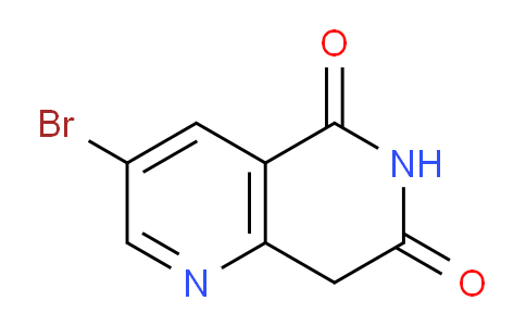 CAS No. 1365272-11-2, 3-Bromo-6,8-dihydro-1,6-naphthyridine-5,7-dione