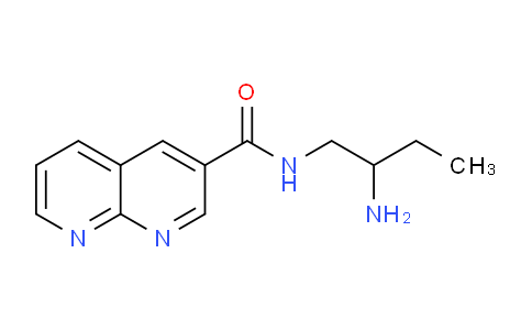CAS No. 60467-59-6, N-(2-Aminobutyl)-1,8-naphthyridine-3-carboxamide