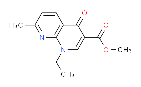 CAS No. 63475-29-6, Methyl 1-ethyl-7-methyl-4-oxo-1,4-dihydro-1,8-naphthyridine-3-carboxylate
