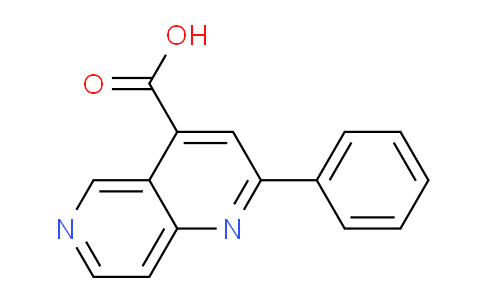 CAS No. 191338-99-5, 2-Phenyl-1,6-naphthyridine-4-carboxylic acid
