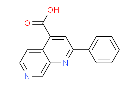 CAS No. 855521-66-3, 2-Phenyl-1,7-naphthyridine-4-carboxylic acid