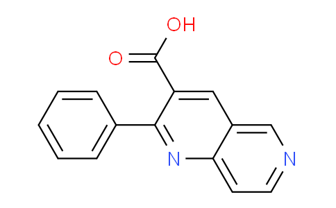 CAS No. 849020-81-1, 2-Phenyl-1,6-naphthyridine-3-carboxylic acid