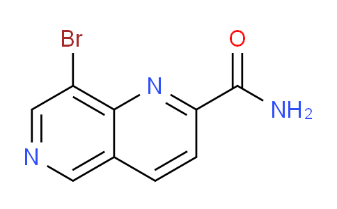 CAS No. 875514-62-8, 8-Bromo-1,6-naphthyridine-2-carboxamide