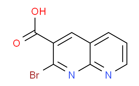 CAS No. 2044702-77-2, 2-Bromo-1,8-naphthyridine-3-carboxylic acid