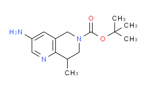 CAS No. 1211517-79-1, tert-Butyl 3-amino-8-methyl-7,8-dihydro-1,6-naphthyridine-6(5H)-carboxylate