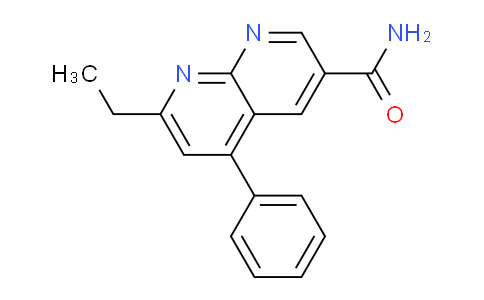 CAS No. 647841-81-4, 7-Ethyl-5-phenyl-1,8-naphthyridine-3-carboxamide