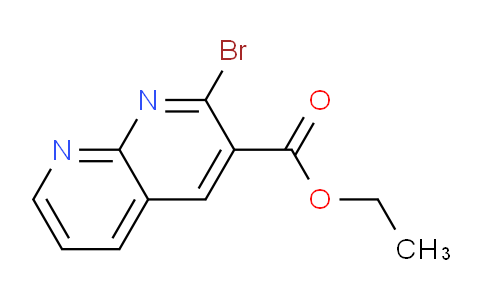 CAS No. 2044702-49-8, Ethyl 2-bromo-1,8-naphthyridine-3-carboxylate