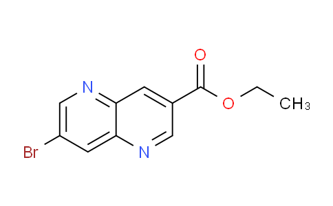 CAS No. 958334-48-0, Ethyl 7-bromo-1,5-naphthyridine-3-carboxylate