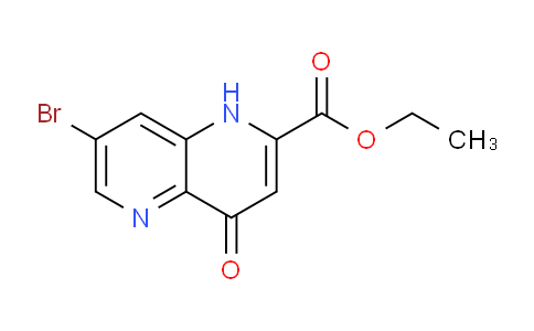CAS No. 1029773-20-3, Ethyl 7-bromo-4-oxo-1,4-dihydro-1,5-naphthyridine-2-carboxylate