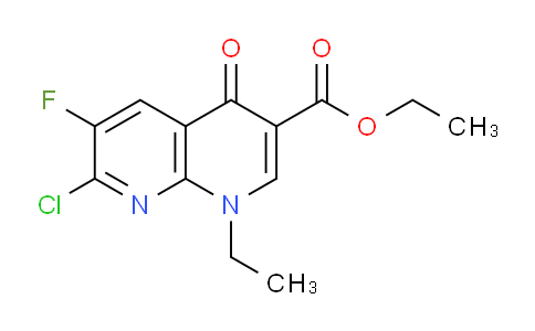CAS No. 79286-86-5, Ethyl 7-chloro-1-ethyl-6-fluoro-4-oxo-1,4-dihydro-1,8-naphthyridine-3-carboxylate