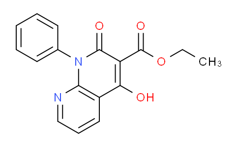 CAS No. 138305-20-1, Ethyl 4-hydroxy-2-oxo-1-phenyl-1,2-dihydro-1,8-naphthyridine-3-carboxylate