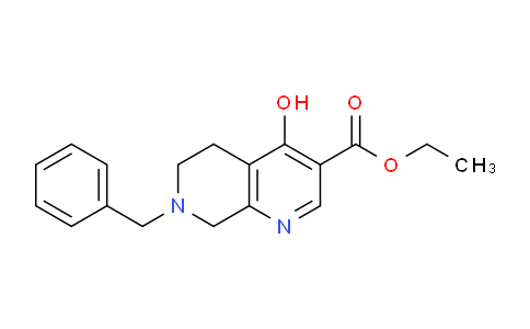 CAS No. 102200-79-3, Ethyl 7-benzyl-4-hydroxy-5,6,7,8-tetrahydro-1,7-naphthyridine-3-carboxylate