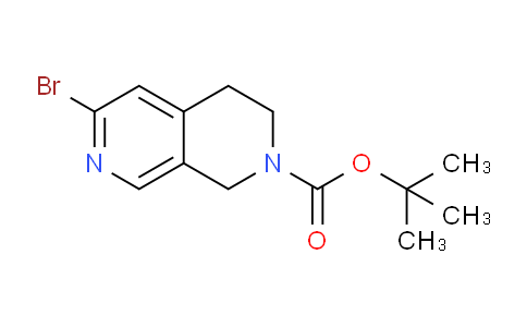 CAS No. 1393583-53-3, tert-Butyl 6-bromo-3,4-dihydro-2,7-naphthyridine-2(1H)-carboxylate