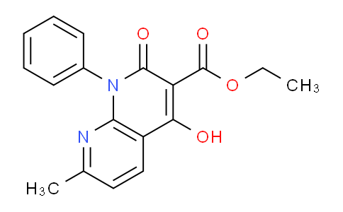 CAS No. 1253791-02-4, Ethyl 4-hydroxy-7-methyl-2-oxo-1-phenyl-1,2-dihydro-1,8-naphthyridine-3-carboxylate