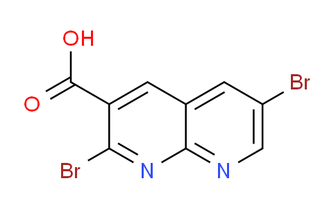 CAS No. 2044704-54-1, 2,6-Dibromo-1,8-naphthyridine-3-carboxylic acid