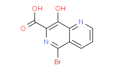 CAS No. 606139-08-6, 5-bromo-8-hydroxy-1,6-naphthyridine-7-carboxylic acid