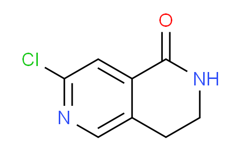 CAS No. 1393555-53-7, 7-chloro-1,2,3,4-tetrahydro-2,6-naphthyridin-1-one