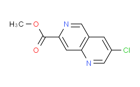 CAS No. 2250243-68-4, methyl 3-chloro-1,6-naphthyridine-7-carboxylate