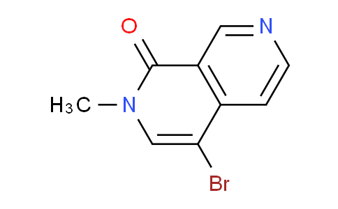 CAS No. 1706749-51-0, 4-bromo-2-methyl-1,2-dihydro-2,7-naphthyridin-1-one