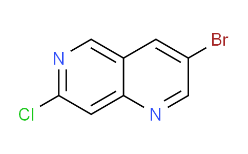 CAS No. 1384080-06-1, 3-bromo-7-chloro-1,6-naphthyridine