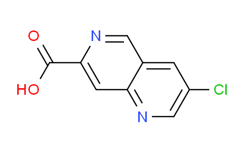 CAS No. 2250243-66-2, 3-chloro-1,6-naphthyridine-7-carboxylic acid