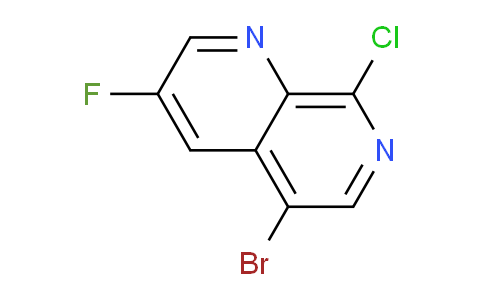 CAS No. 2167672-12-8, 5-bromo-8-chloro-3-fluoro-1,7-naphthyridine