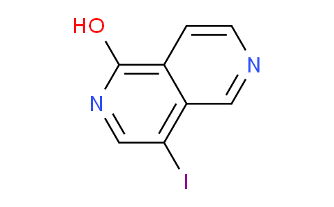 CAS No. 1353970-52-1, 4-iodo-2,6-naphthyridin-1-ol