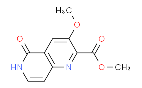 CAS No. 2306271-98-5, methyl 3-methoxy-5-oxo-6H-1,6-naphthyridine-2-carboxylate