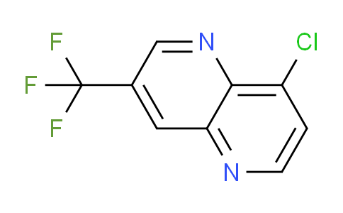 CAS No. 130291-18-8, 8-chloro-3-(trifluoromethyl)-1,5-naphthyridine