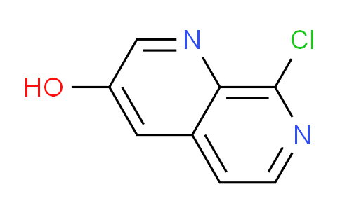 CAS No. 1620981-38-5, 8-chloro-1,7-naphthyridin-3-ol
