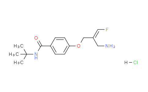 CAS No. 1478364-68-9, 4-[(E)-2-(aminomethyl)-3-fluoroprop-2-enoxy]-N-tert-butylbenzamide;hydrochloride