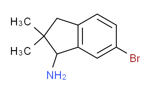 DY769686 | 165730-13-2 | 6-bromo-2,2-dimethyl-1,3-dihydroinden-1-amine