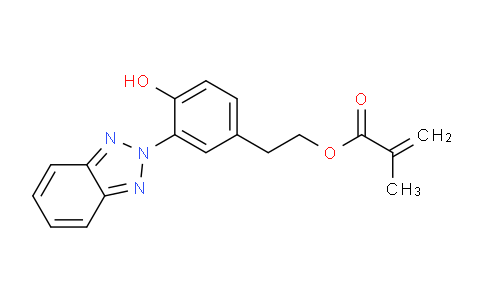 CAS No. 96478-09-0, 3-(2H-benzo[d][1,2,3]triazol-2-yl)-4-hydroxyphenethyl methacrylate