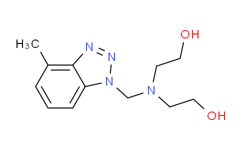 CAS No. 80584-89-0, 2,2'-(((4-methyl-1H-benzo[d][1,2,3]triazol-1-yl)methyl)azanediyl)bis(ethan-1-ol)